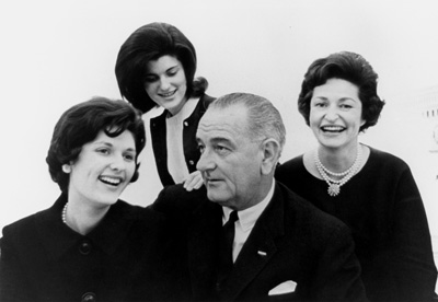 LBJ and Family